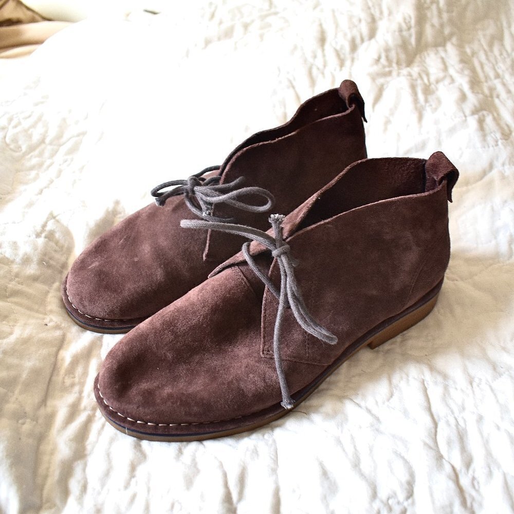 Hush‎ Puppies Suede Booties